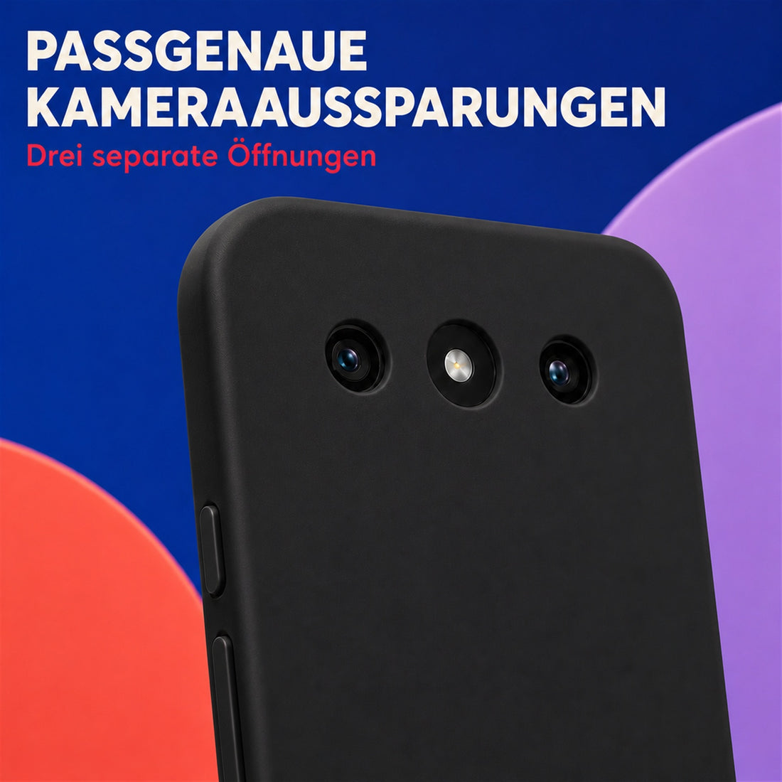 Passgenaue Kameraaussparungen