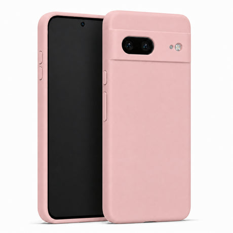 Google Pixel 7 Silicone Pro Silikon Hülle in Altrosa – Produktansicht