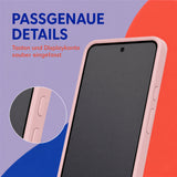 Google Pixel 7 Silicone Pro Silikon Hülle Altrosa – Detailansicht 3
