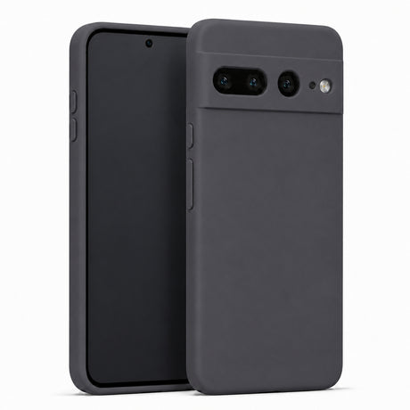 Google Pixel 7 Pro Silicone Pro Silikon Hülle in Anthrazit – Produktansicht