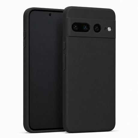 Google Pixel 7 Pro Silicone Pro Silikon Hülle in Schwarz – Produktansicht