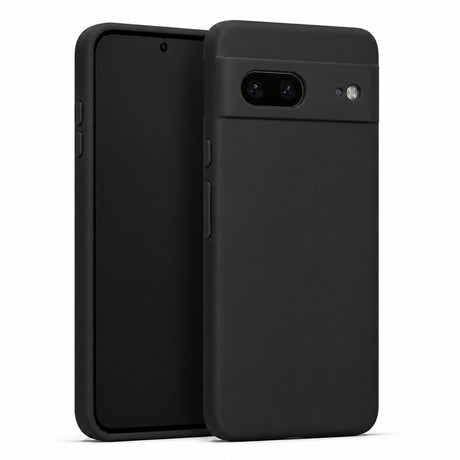 Google Pixel 7 Silicone Pro Silikon Hülle in Schwarz – Produktansicht