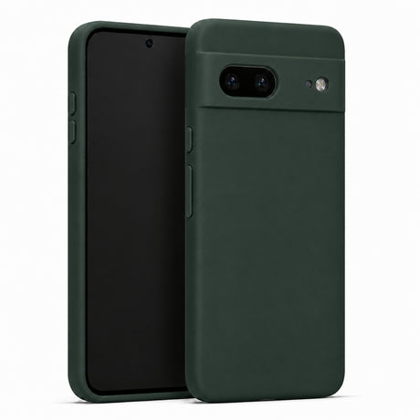 Google Pixel 7 Silicone Pro Silikon Hülle in Tannengrün – Produktansicht