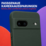 Google Pixel 7 Silicone Pro Silikon Hülle Tannengrün – Detailansicht 2
