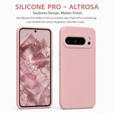 Google Pixel 8 Pro Silicone Pro Silikon Hülle Altrosa – Detailansicht 5