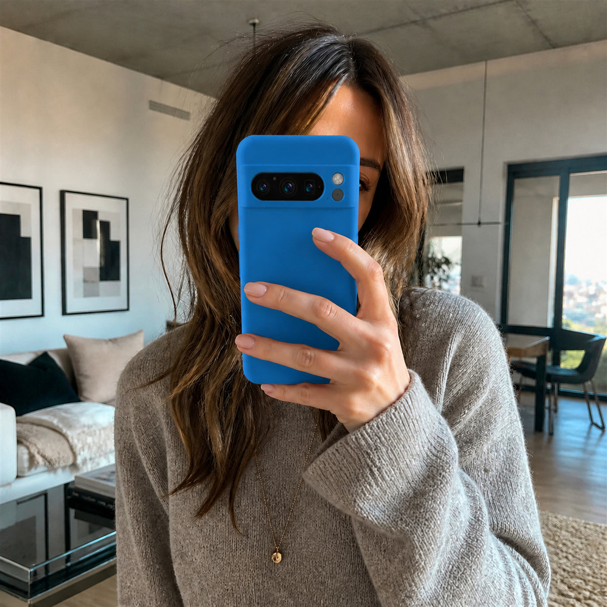Google Pixel 8 Pro - Silikon Hülle Soft-Touch