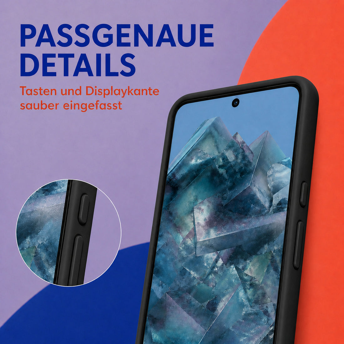 Präzise eingefasste Details