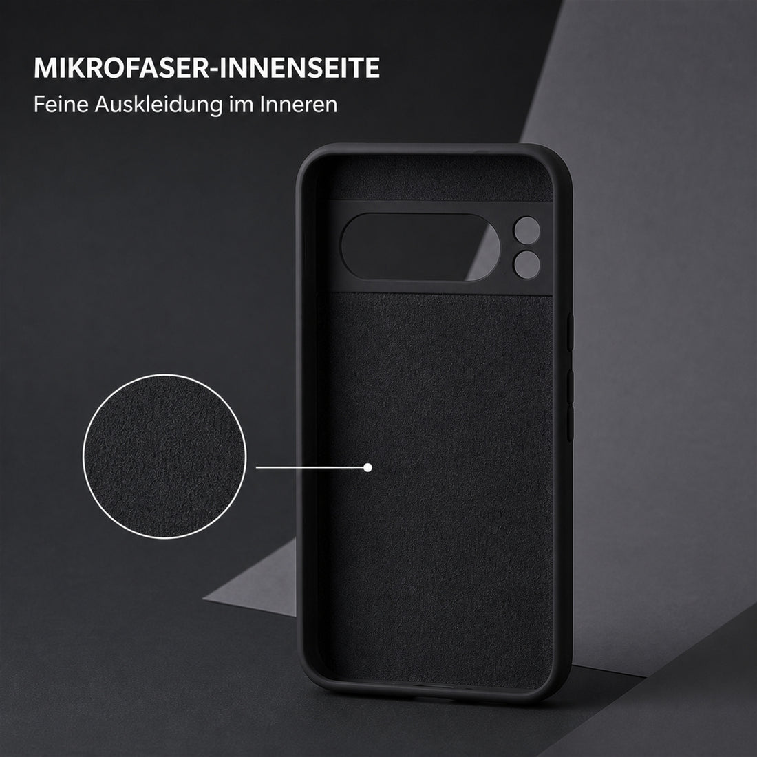 Schonende Mikrofaser-Innenseite