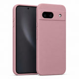 Google Pixel 8A Silicone Pro Silikon Hülle in Altrosa – Produktansicht
