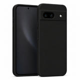 Google Pixel 8A Silicone Pro Silikon Hülle in Schwarz – Produktansicht
