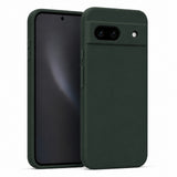 Google Pixel 8A Silicone Pro Silikon Hülle in Tannengrün – Produktansicht