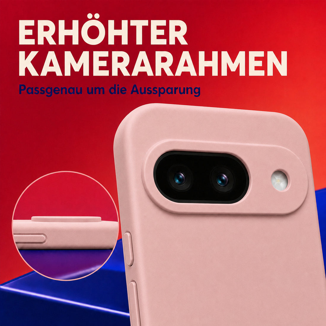 Erhöhter Rahmen für die Kamera
