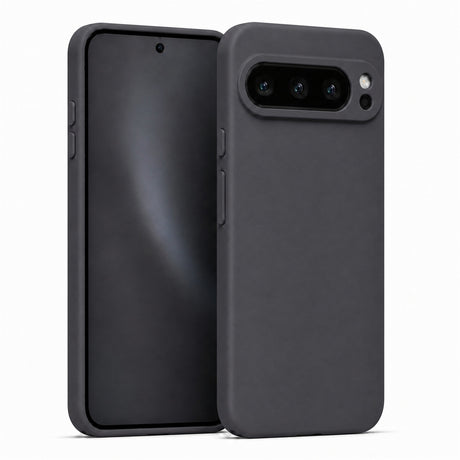 Google Pixel 9 Pro XL Silicone Pro Silikon Hülle in Anthrazit – Produktansicht