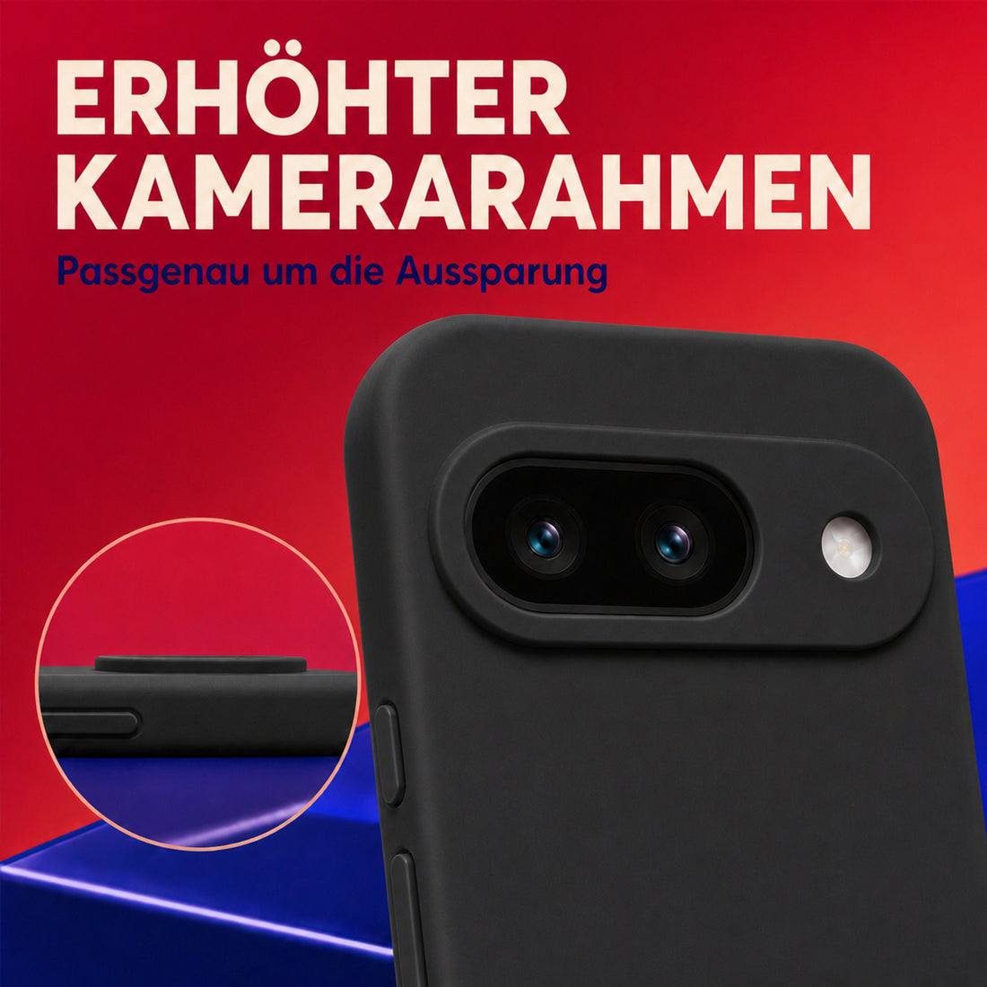 Erhöhter Rahmen für die Kamera