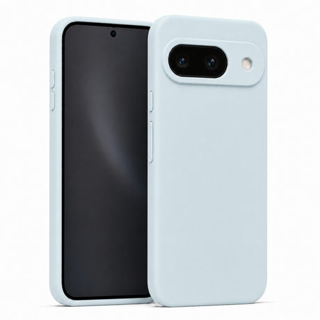 Google Pixel 9 Silicone Pro Silikon Hülle in Wolkenblau – Produktansicht