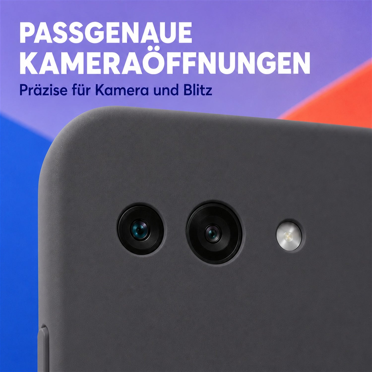 Google Pixel 9A Silicone Pro Silikon Hülle Anthrazit – Detailansicht 2