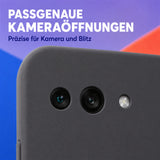 Google Pixel 9A Silicone Pro Silikon Hülle Anthrazit – Detailansicht 2