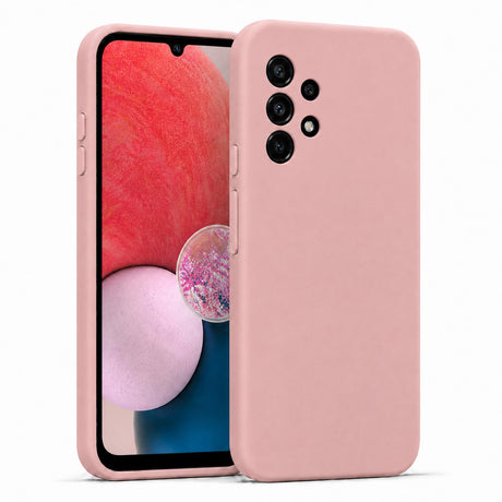 Samsung Galaxy A13 4G - Silikon Hülle Soft-Touch Altrosa