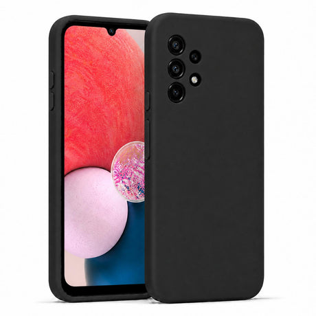 Samsung Galaxy A13 4G - Silikon Hülle Soft-Touch Schwarz