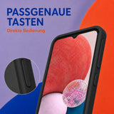 Samsung Galaxy A13 4G - Silikon Hülle Soft-Touch Schwarz