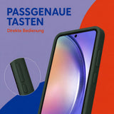 Samsung Galaxy A15 4G/5G - Silikon Hülle Soft-Touch Tannengrün