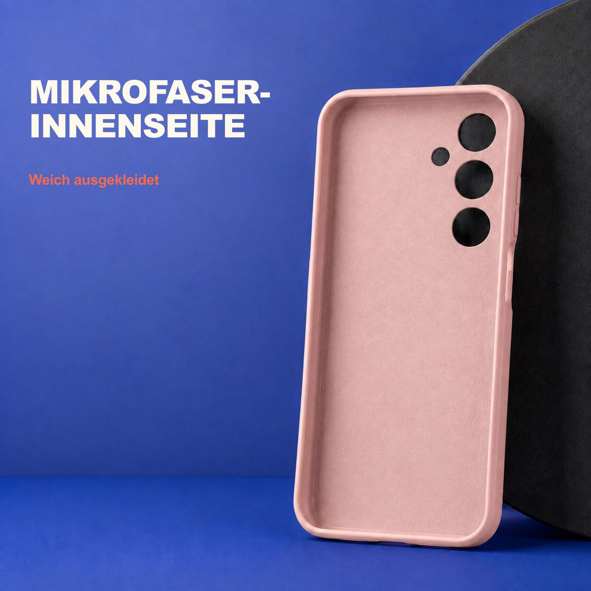 Samsung Galaxy A16 4G/5G - Silikon Hülle Soft-Touch Altrosa