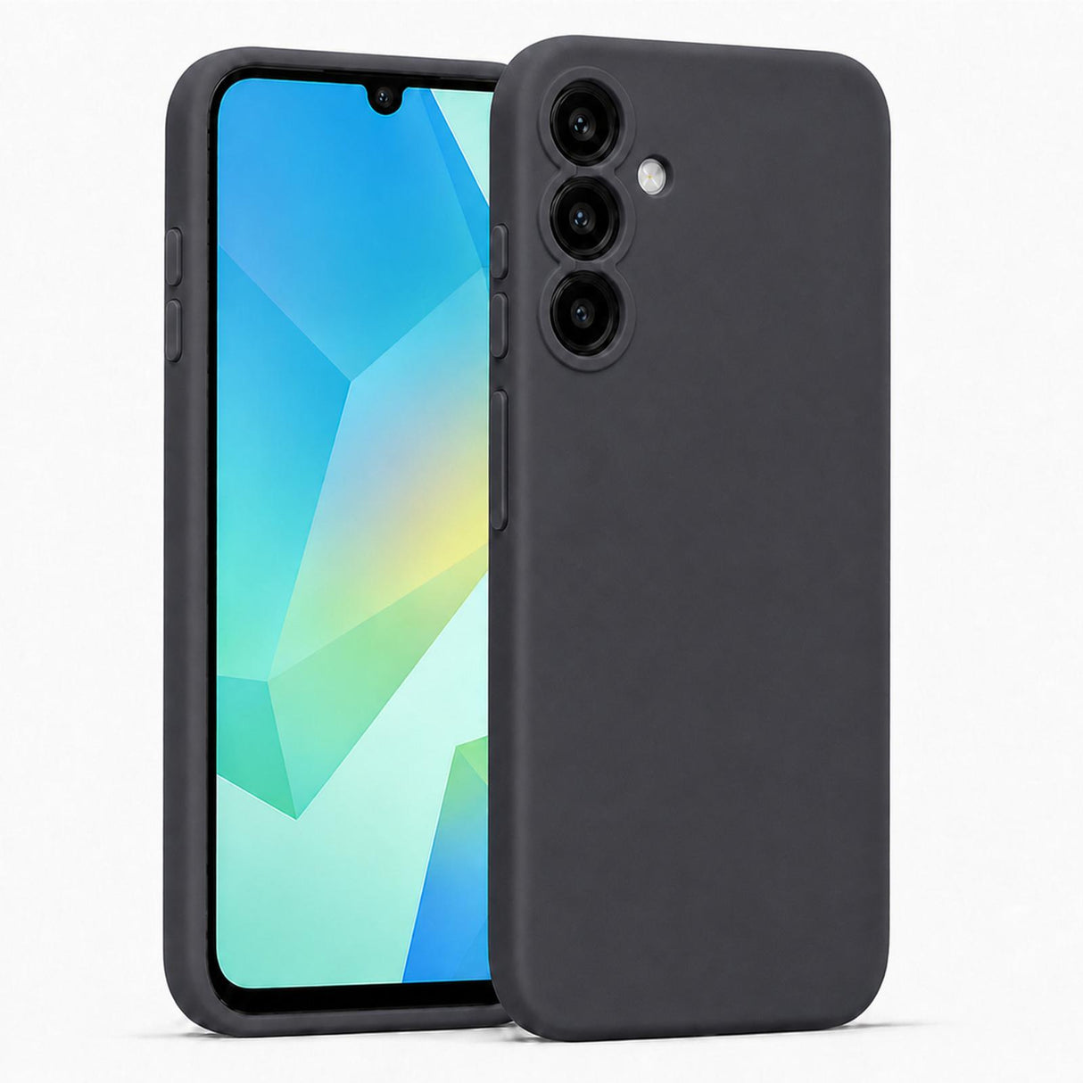 Samsung Galaxy A16 4G/5G - Silikon Hülle Soft-Touch Anthrazit