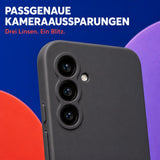 Samsung Galaxy A16 4G/5G - Silikon Hülle Soft-Touch Anthrazit