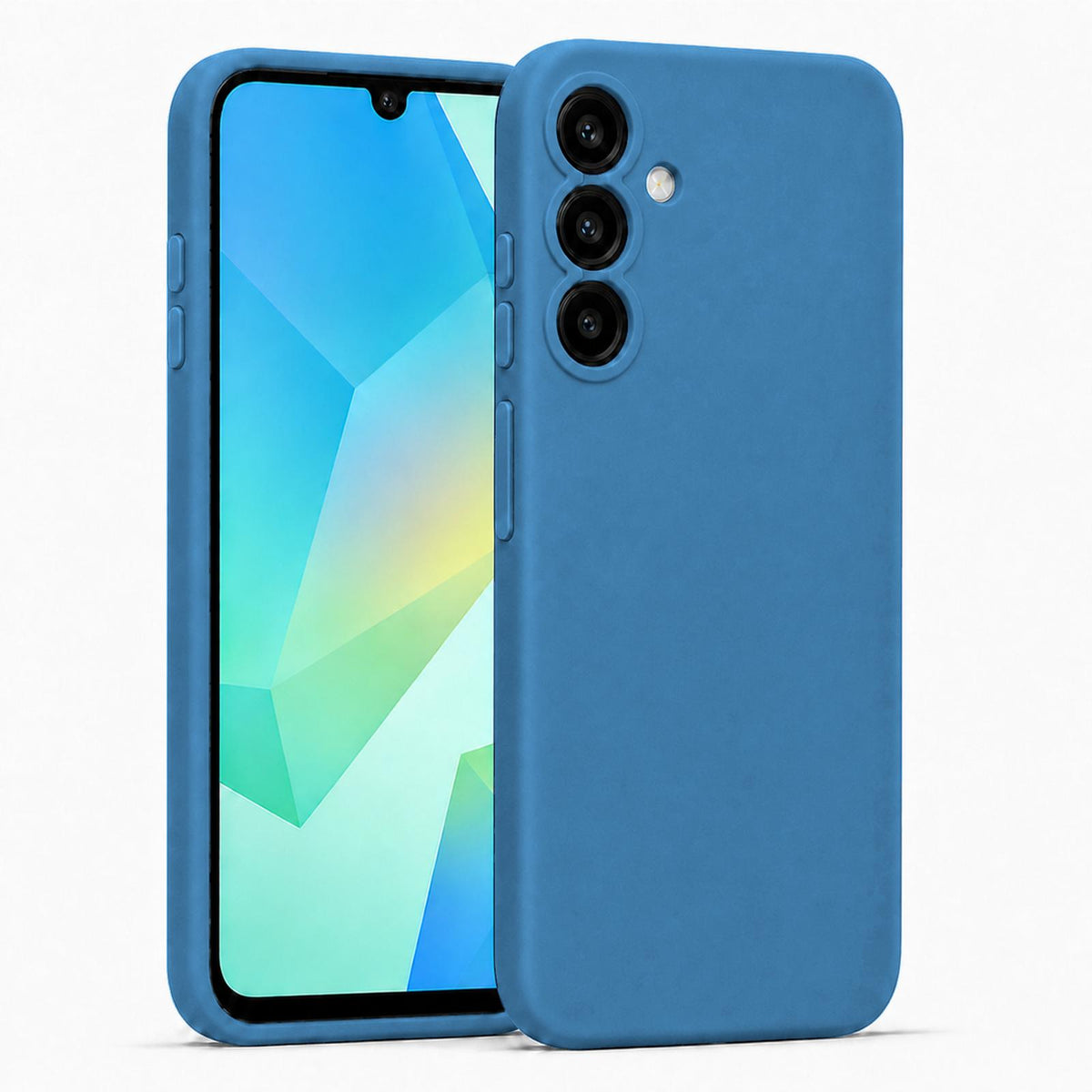 Samsung Galaxy A16 4G/5G - Silikon Hülle Soft-Touch Marineblau