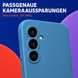 Samsung Galaxy A16 4G/5G - Silikon Hülle Soft-Touch Marineblau