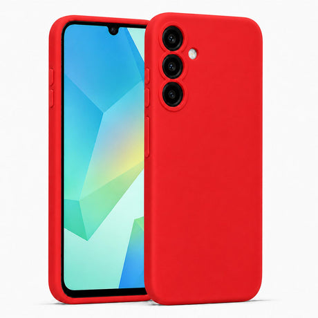 Samsung Galaxy A16 4G/5G - Silikon Hülle Soft-Touch Rot