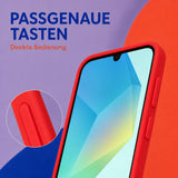 Samsung Galaxy A16 4G/5G - Silikon Hülle Soft-Touch Rot