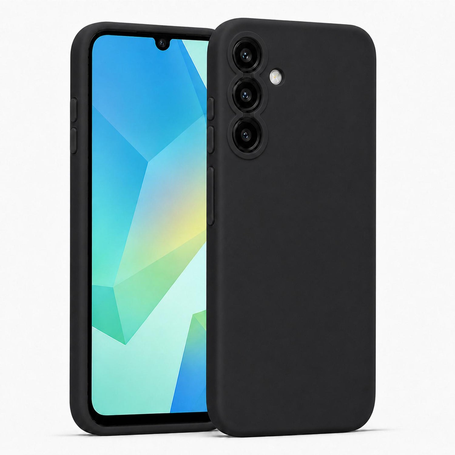 Samsung Galaxy A16 4G/5G - Silikon Hülle Soft-Touch Schwarz