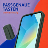 Samsung Galaxy A16 4G/5G - Silikon Hülle Soft-Touch Tannengrün