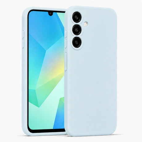 Samsung Galaxy A16 4G/5G - Silikon Hülle Soft-Touch Wolkenblau