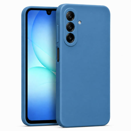 Samsung Galaxy A17 4G/5G - Silikon Hülle Soft-Touch Marineblau
