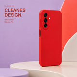 Samsung Galaxy A17 4G/5G - Silikon Hülle Soft-Touch Rot
