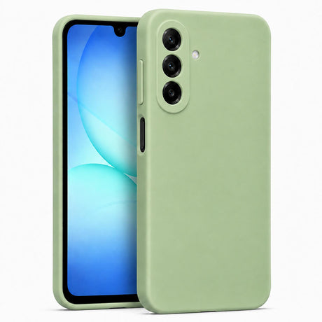 Samsung Galaxy A17 4G/5G - Silikon Hülle Soft-Touch Salbeigrün