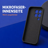 Samsung Galaxy A22 4G - Silikon Hülle Soft-Touch Schwarz