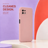 Samsung Galaxy A22 5G - Silikon Hülle Soft-Touch Altrosa
