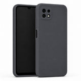 Samsung Galaxy A22 5G - Silikon Hülle Soft-Touch Anthrazit