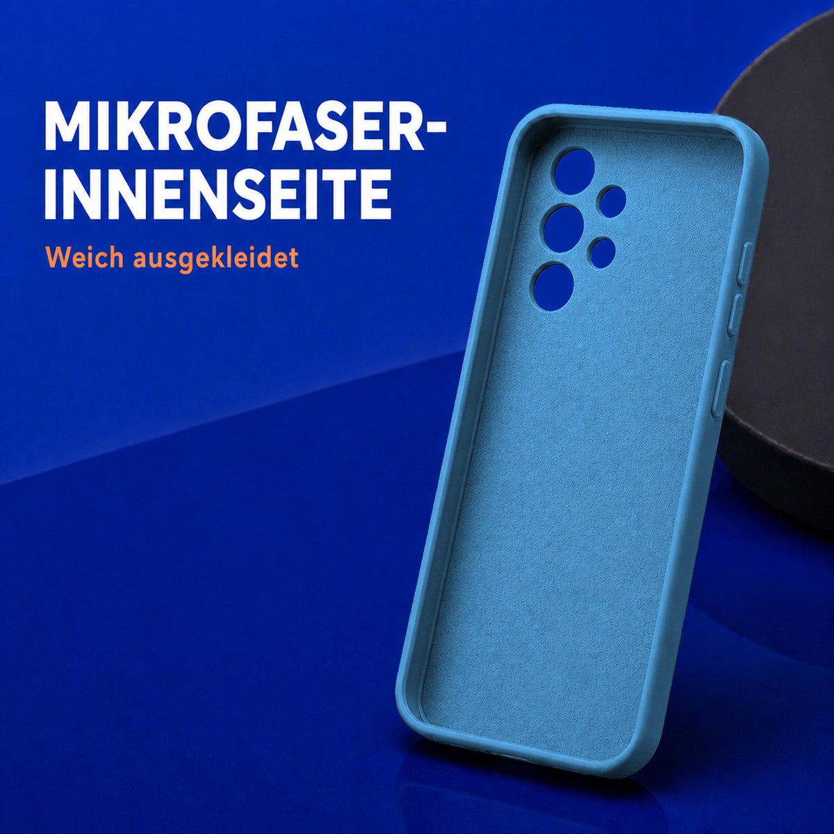 Samsung Galaxy A23 5G - Silikon Hülle Soft-Touch Marineblau