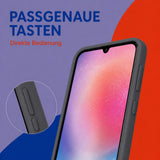 Samsung Galaxy A24 5G - Silikon Hülle Soft-Touch Anthrazit