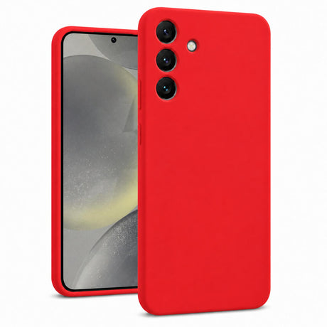 Samsung Galaxy A25 5G - Silikon Hülle Soft-Touch Rot