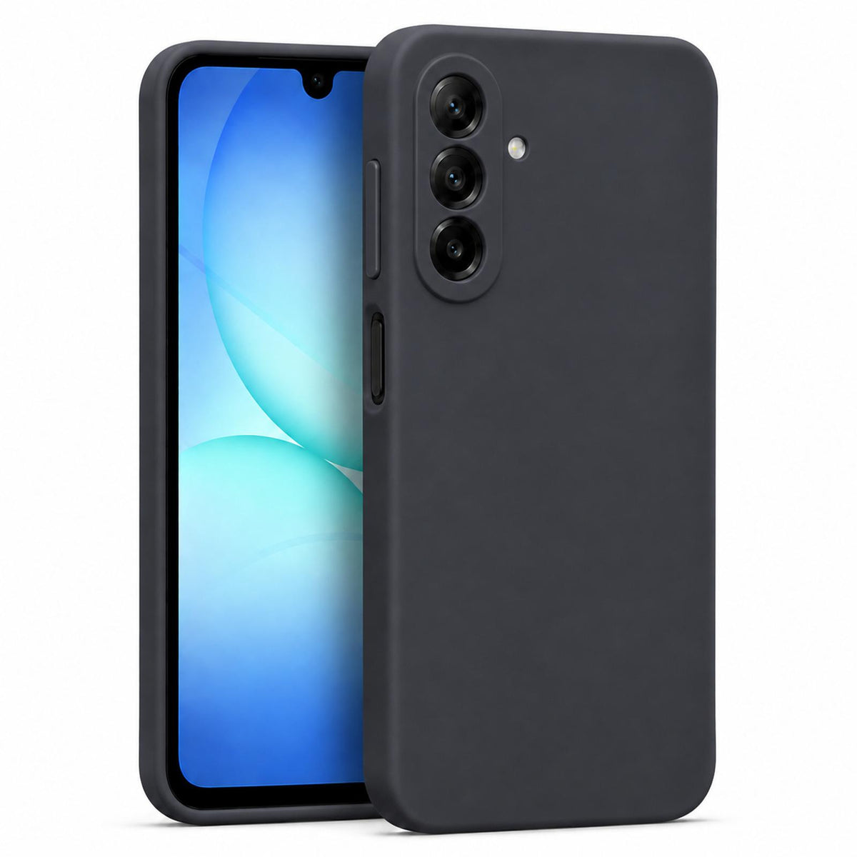 Samsung Galaxy A26 5G - Silikon Hülle Soft-Touch Anthrazit