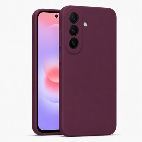 Samsung Galaxy A37 5G - Silikon Hülle Soft-Touch Bordeaux