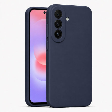 Samsung Galaxy A37 5G - Silikon Hülle Soft-Touch Mitternachtsblau