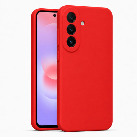 Samsung Galaxy A37 5G - Silikon Hülle Soft-Touch Rot
