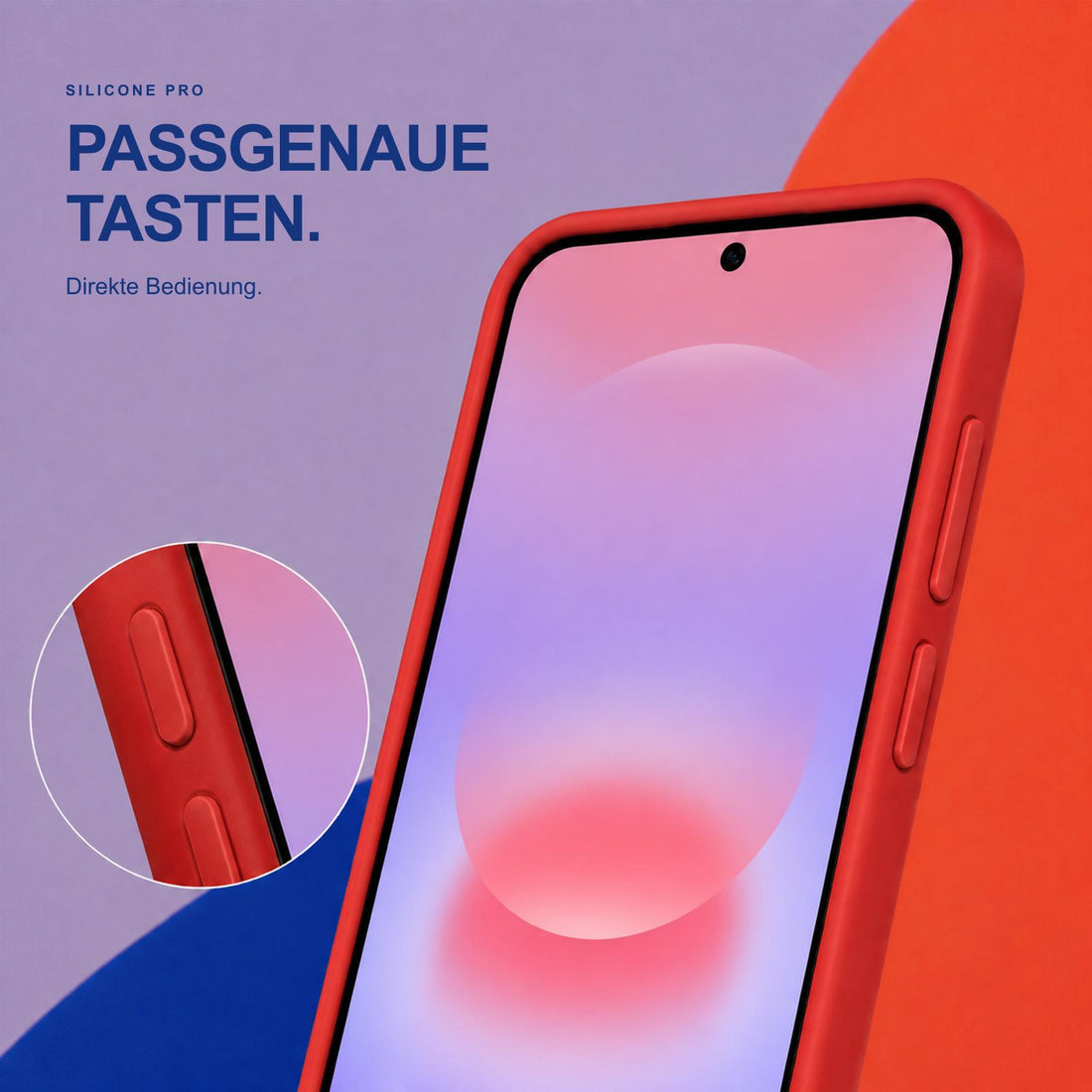 Präzise Tastenbedienung