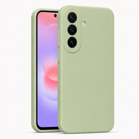 Samsung Galaxy A37 5G - Silikon Hülle Soft-Touch Salbeigrün
